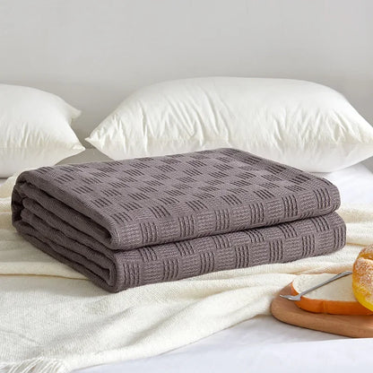 BowLift | Cotton gauze blanket Aurelina | 100% cotton | Breathable & Skin-friendly | Perfect for sofa, bed & office