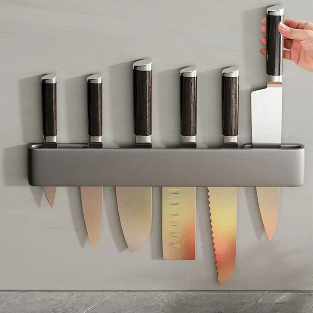Skanto | Knife Holder - Knifey - Stainless Steel - Multifunctional Shelf