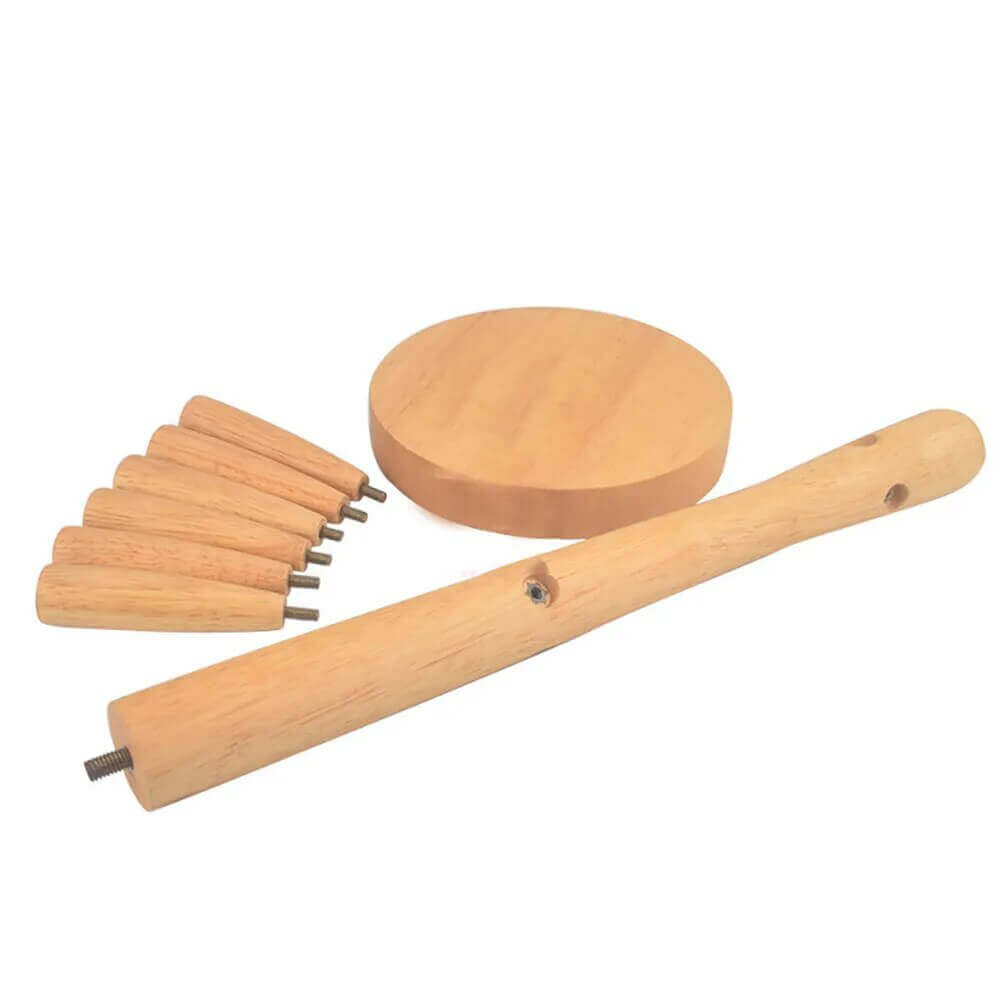 Sturdy Wooden Cup Holder: Cup Tree in Various Shapes + Colors