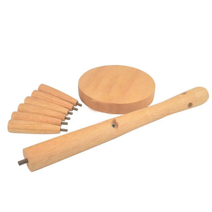 Sturdy Wooden Cup Holder: Cup Tree in Various Shapes + Colors