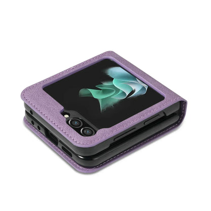 Skanto | Leather Wallet Case for Samsung Galaxy Z Flip Series