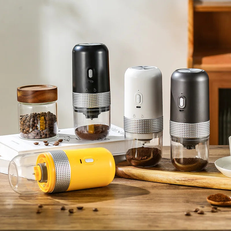 Skanto | Type-C USB Charging Professional Ceramic Grinding Core Coffee Bean Grinder Portable Coffee Machine Accessory