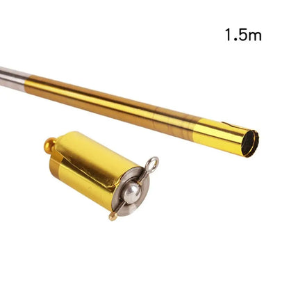 Portable telescopic self-defense baton