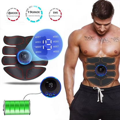 BowLift | USB Rechargeable EMS Muscle Stimulator for ABS and Arm Training