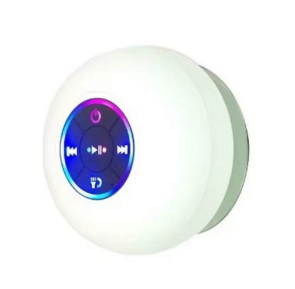 BowLift | Waterproof Portable Bluetooth Speaker with LED Lights and Suction Cup