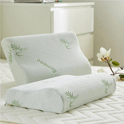Skanto | Orthopedic Pillow Made of Bamboo Fiber with Slow Rebound and Memory Foam