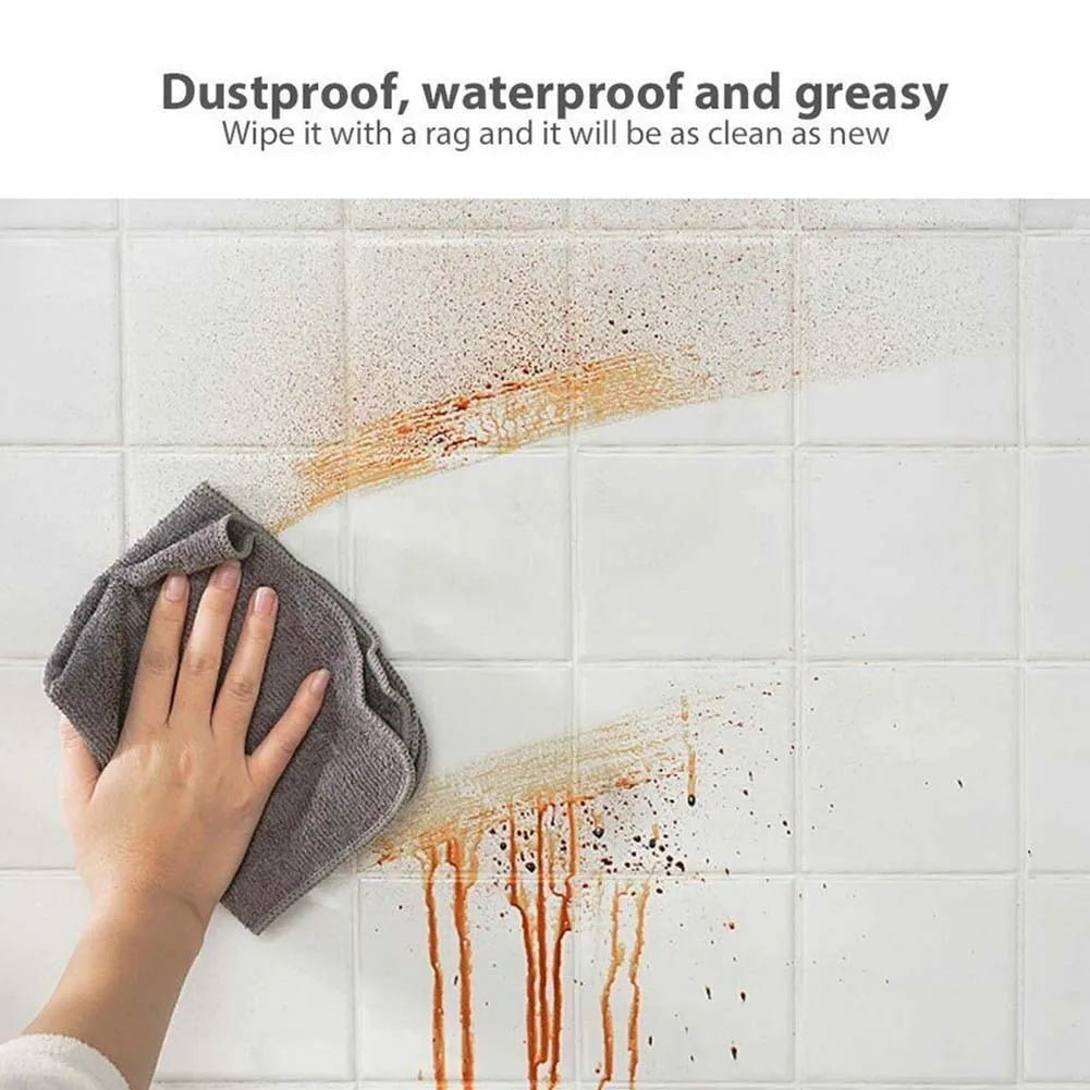 Skanto | 60x300cm Kitchen Wall Sticker - Oily, Transparent Self-Adhesive Film - Removable Protective Cover for Shelf and Drawer Decor