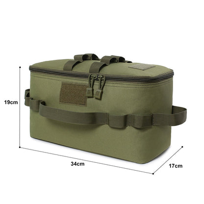 Multi-Compartment Outdoor Trail Camping Sleek Storage Bag | Bowlift