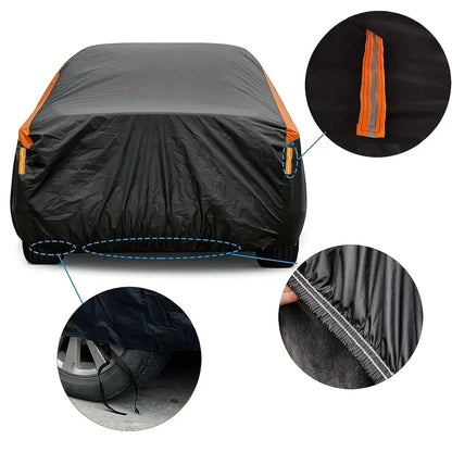 Skanto | CARVION Car Cover | Waterproof & UV Protection | For SUV & Sedan | 190T Polyester