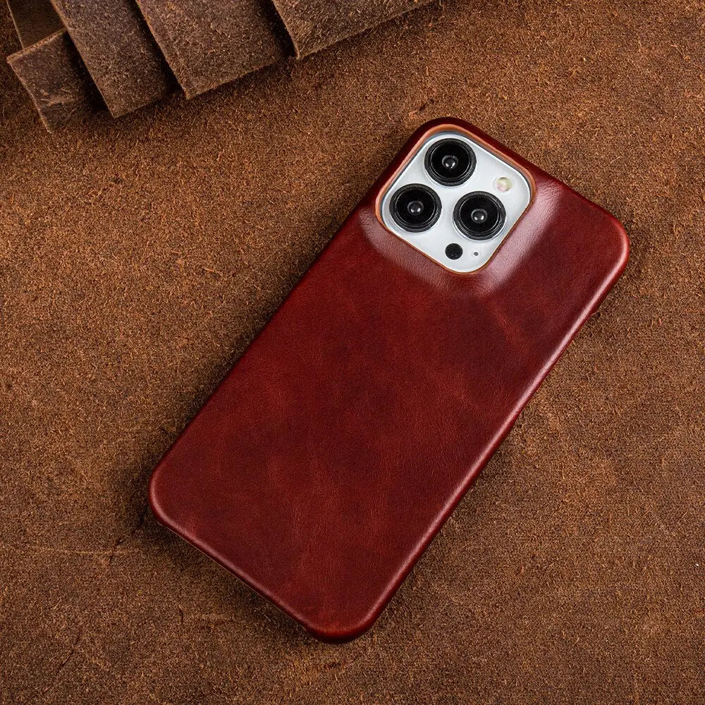 RoyalLeather: Luxurious, handmade case made of genuine cowhide leather for iPhone