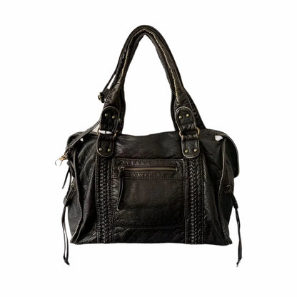 Skanto | Genuine Leather Shoulder Bag – Elegant and Durable Handbag for Work and Everyday