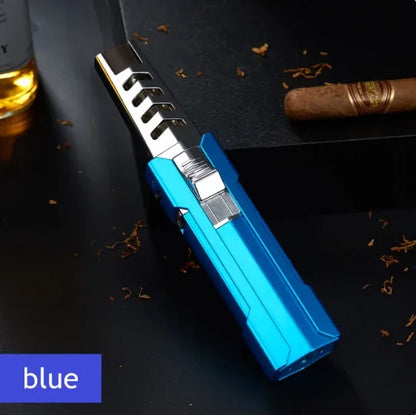 Skanto | JOBON Outdoor Windproof Turbine Burner – Butane Torch for Kitchen, Grilling, Welding – Men's Tool (Gas-Free)