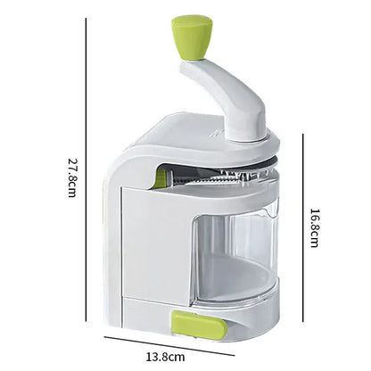 Brehn | SpiraChef Vegetable Spiralizer | 5-in-1 Spiralizer & Slicer | With Suction Foot & Foldable Design | For Zoodles, Vegetables & Fruits