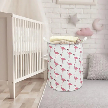 EcoStore Laundry Basket – Foldable Canvas and Linen Laundry Basket with Handles and Drawstring
