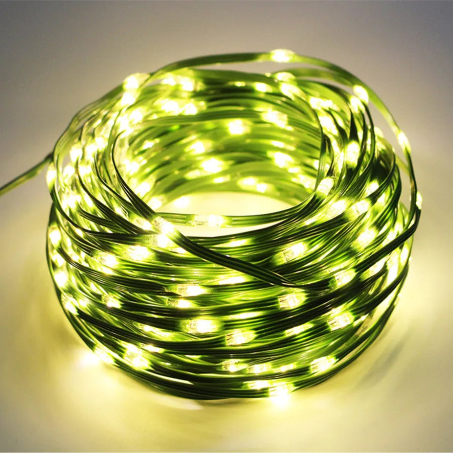 BowLift | VerdeLicht Waterproof LED Garland – Outdoor Lighting for Garden and Terrace