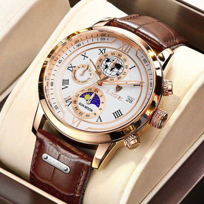 Skanto | Classic Chronograph Men's Watch | Stylish and Functional Luxury Wristwatch for Every Occasion