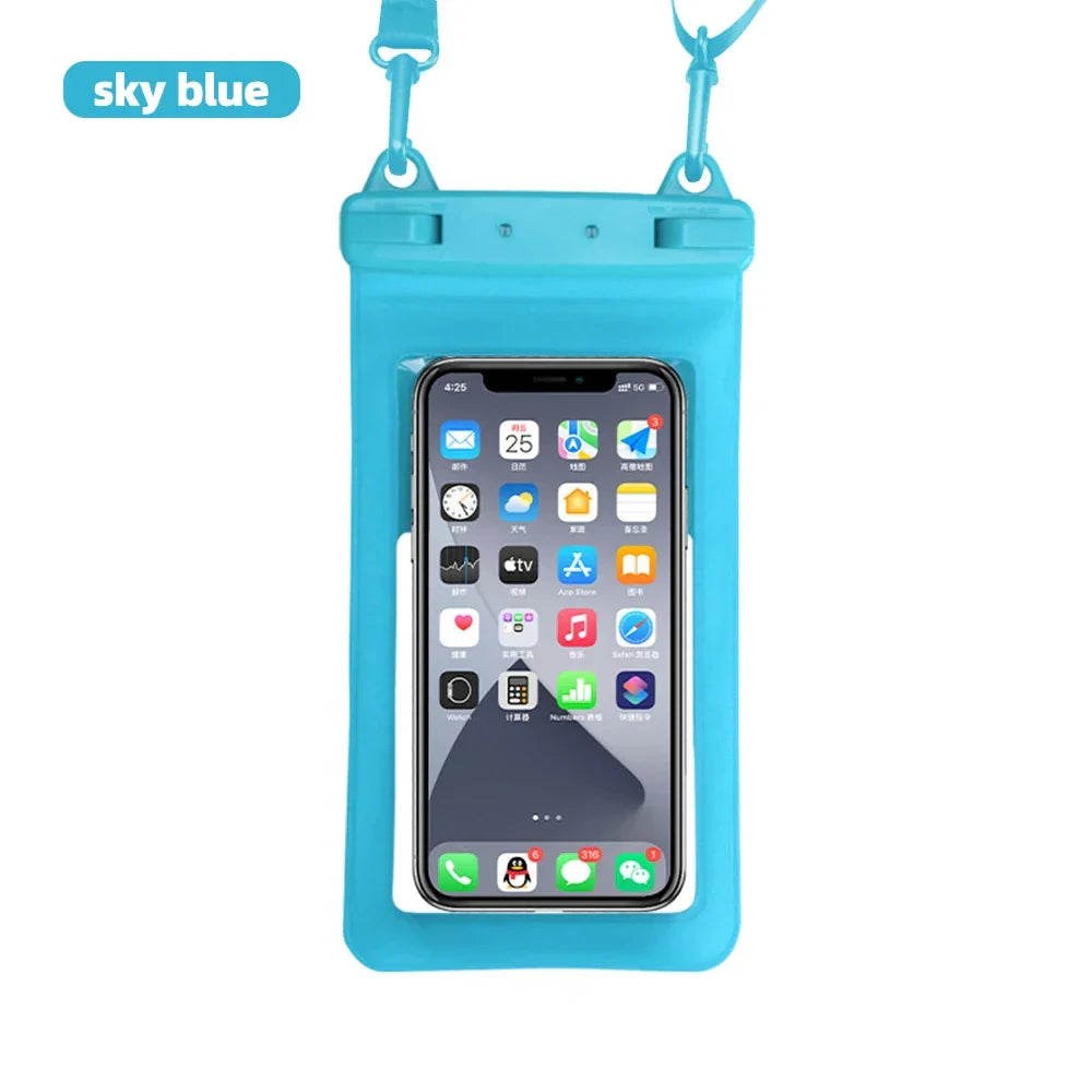 BowLift | Waterproof Smartphone Case DryVault | Full View Design | Side Accessible | With Carrying Strap