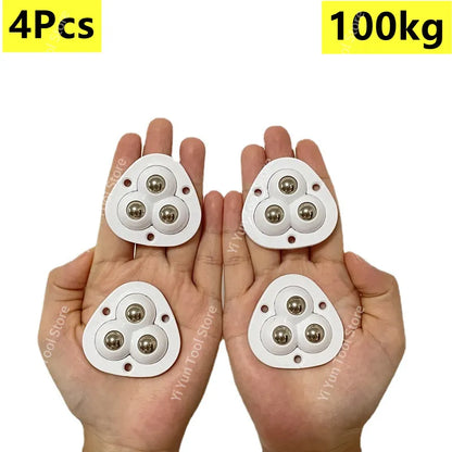 Kalsten | Self-Adhesive Full Rotating Furniture Mover Wheel Rollers