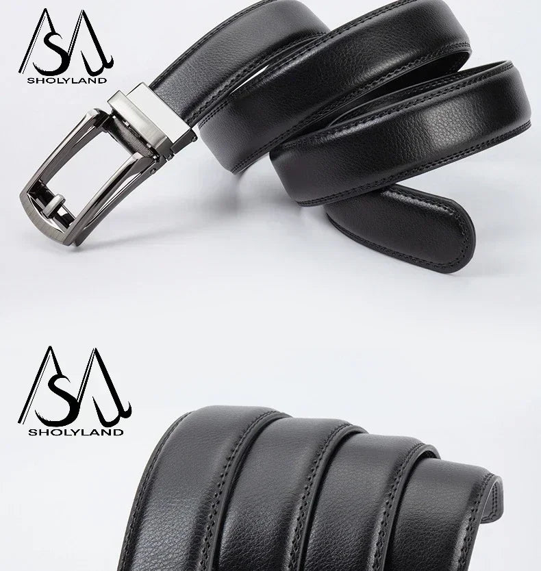 BowLift | Men's Leather Ratchet Belt