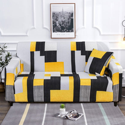 Modern non-slip colorful elastic sofa cover | Brehn