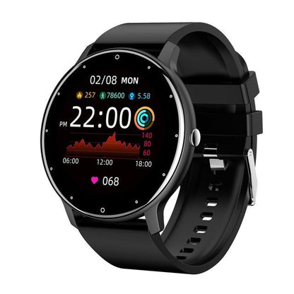 Skanto | PulseTrack Slim Smartwatch – Waterproof, Health Monitoring & Full-Touchscreen