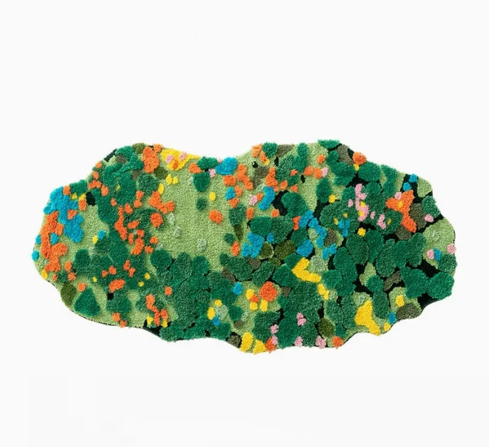 Moss Tufted Bath Mat | Skanto