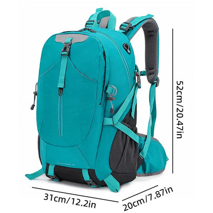 Skanto | TrekVault 40 Travel Backpack | 40 L Outdoor Backpack with Rain Cover | For Hiking, Travel & Daily Use | 31 × 20 × 52 cm
