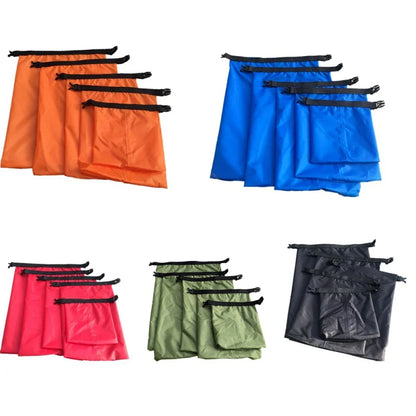 Skanto | Dry Bag Set Sealon | Waterproof & Sand-Free | 5-Piece Set (1,5L–6L) | For Travel, Beach & Outdoors