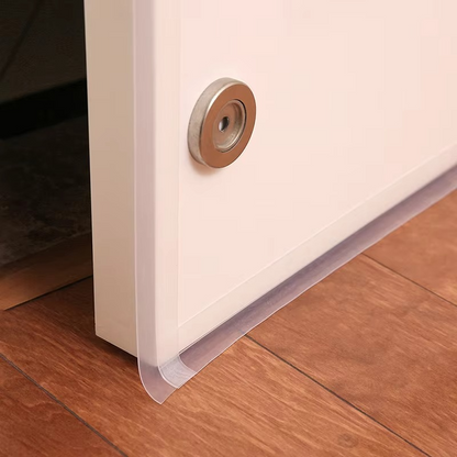 Skanto | 16.4 Ft Transparent Adhesive Door Seal Strip