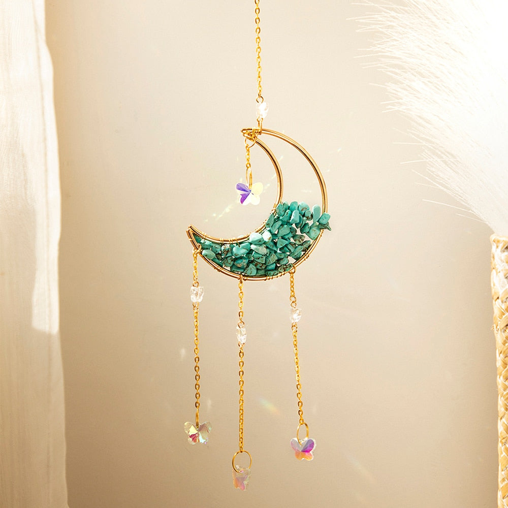 Brehn | Crystal Sun Catcher Moon Decor