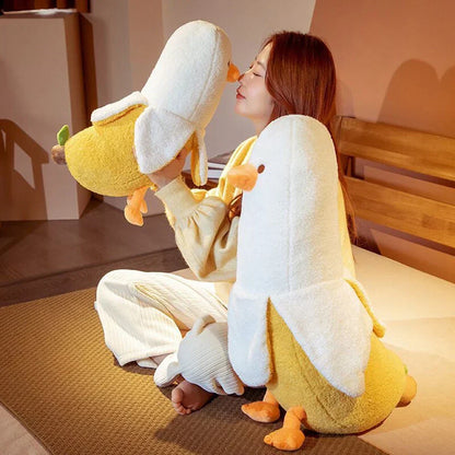 Skanto | Banana Duck Plush Toy Pillow