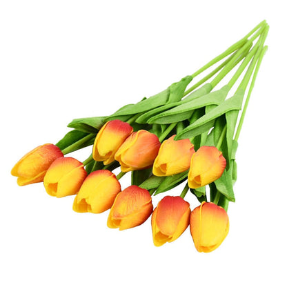 Skanto | Artificial Tulip Bouquet, Decoration (10 Pieces)