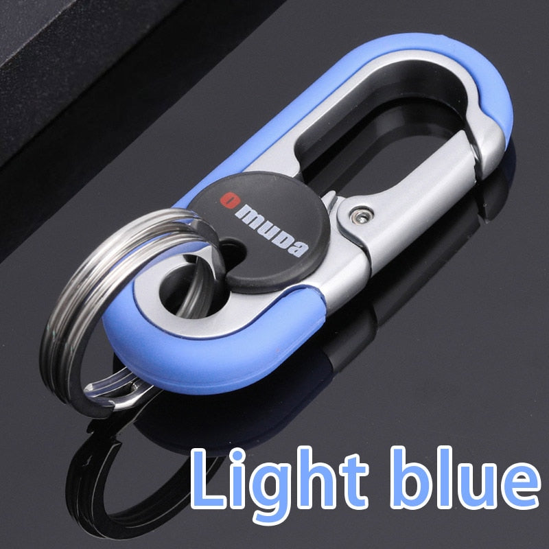 BowLift | Steel Secure Double Ring Hook Keychain