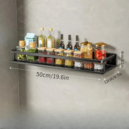 Black Kitchen Shelf