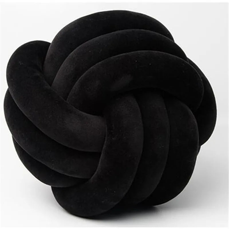 Plush Knot Cushion (Velvet) | Bowlift
