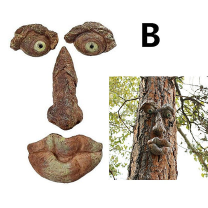 BowLift | Eyes of Nature: Tree Face Bird Feeder Station