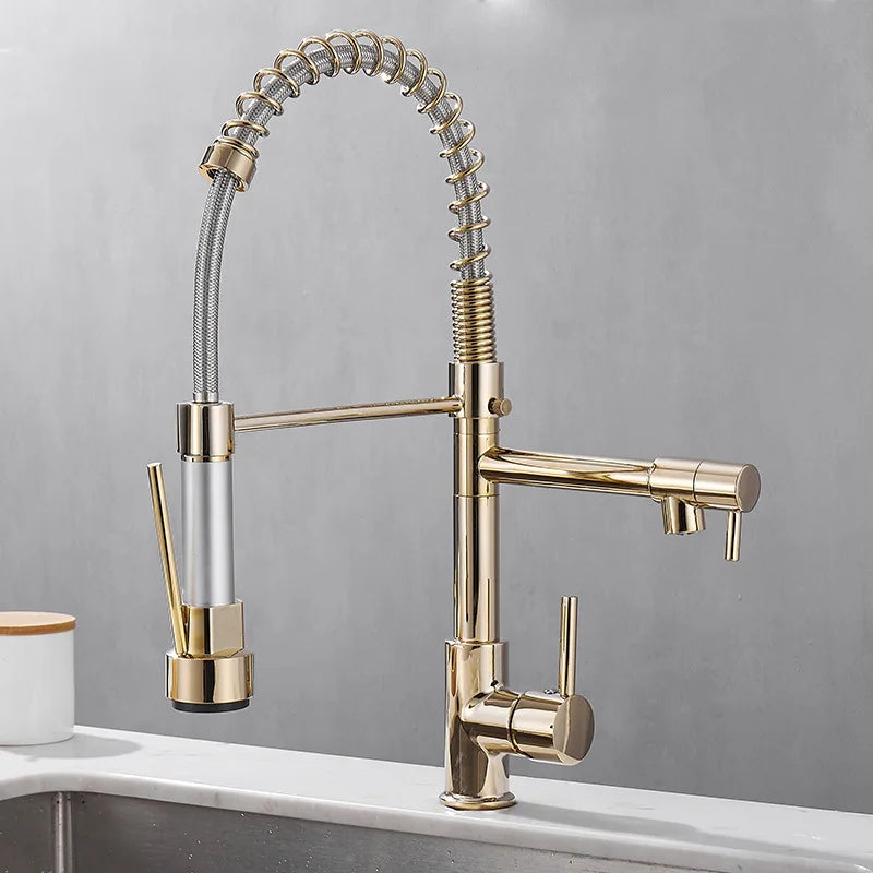 AquaFusion – Modern Kitchen Tap with Stylish Functionality Bowlift