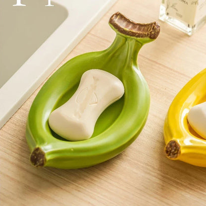 Creative Ceramic Banana Soap Box | Bowlift