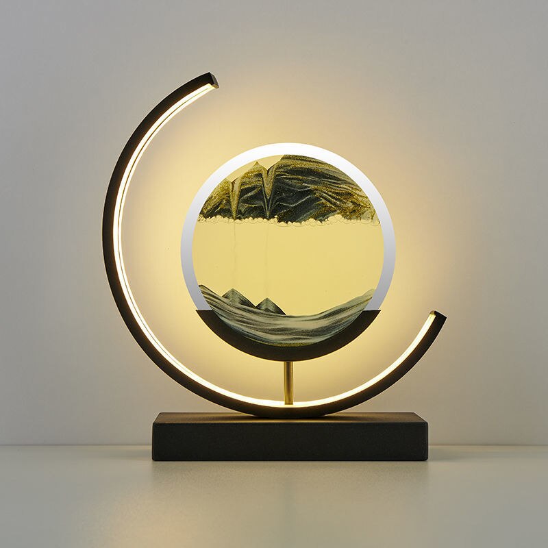 Skanto | LED Table Lamp with Moving Sandscape – SandLight