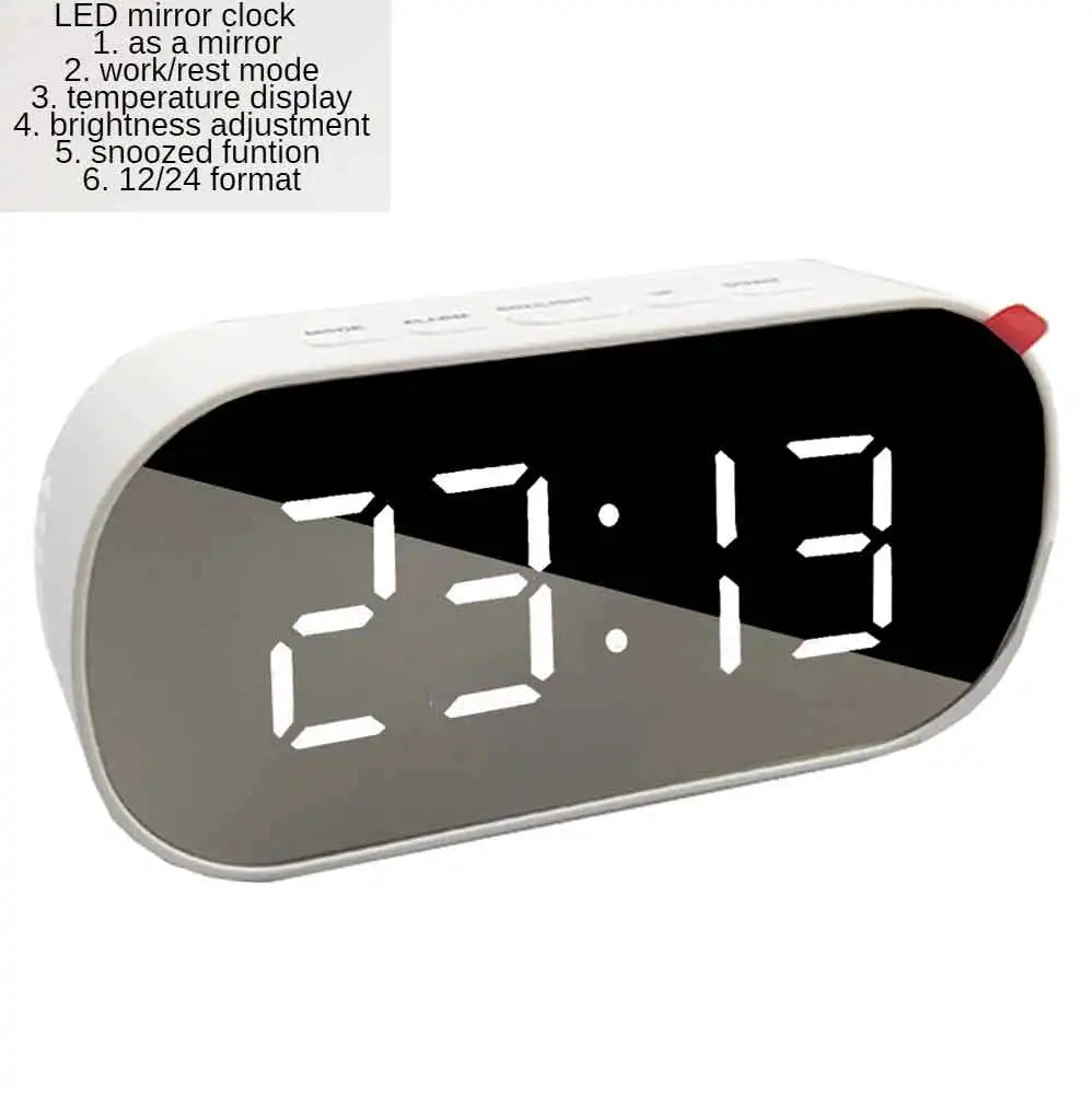 Skanto | Curved Screen Digital Alarm Clock