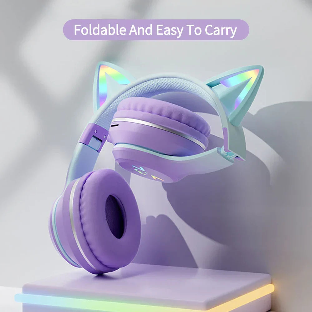 Skanto | RGB Foldable Bluetooth Headphones