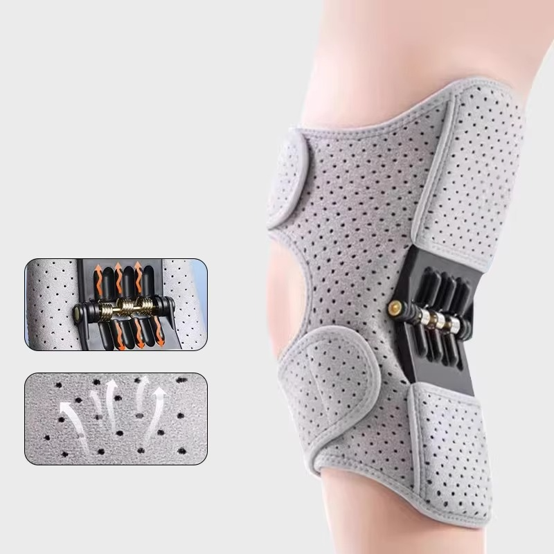Skanto | Adjustable Knee Brace with Power Rebound Springs for Joint Relief and Stability