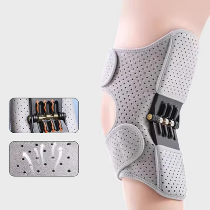 Skanto | Adjustable Knee Brace with Power Rebound Springs for Joint Relief and Stability