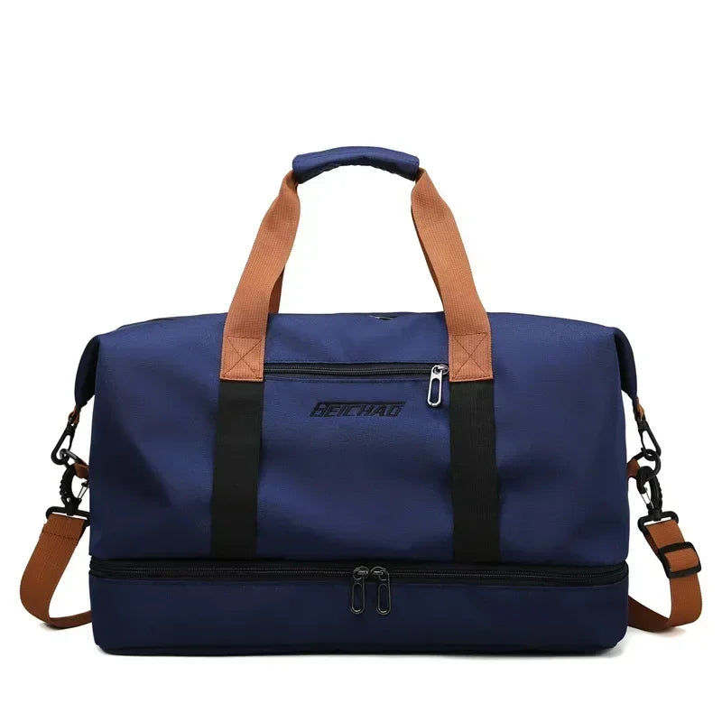 Skanto | VOLARIS Training Travel Bag | Large Capacity | Dry-Wet Separation | Hand and Shoulder Bag for Women