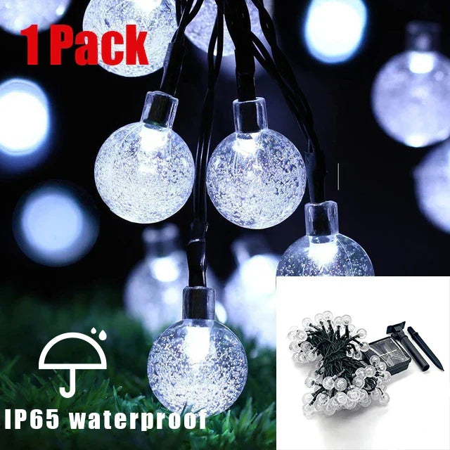 Sandsberg | Solar LED String Lights | Waterproof Outdoor Lighting | 100 LEDs