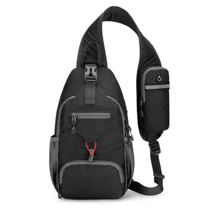 BowLift | SecurePack | Anti-Theft Waterproof Multi-Pocket Shoulder Backpack – Lightweight Crossbody Travel Bag