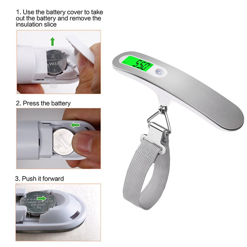 Skanto | Smart Handy Hang Digital Luggage Scale