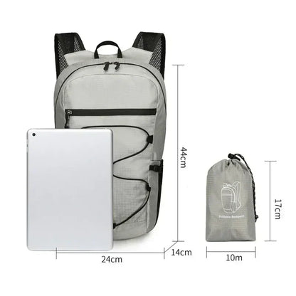 BowLift | Outdoor Backpack PackLite 20 L | Ultralight & Waterproof | Foldable for Travel & Hiking