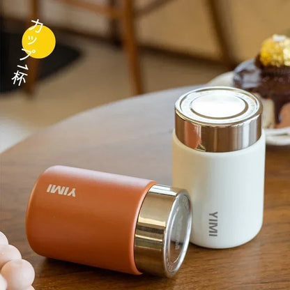 Skanto | 230ml Mini 316 Stainless Steel Portable Thermos - Pocket Vacuum Flask