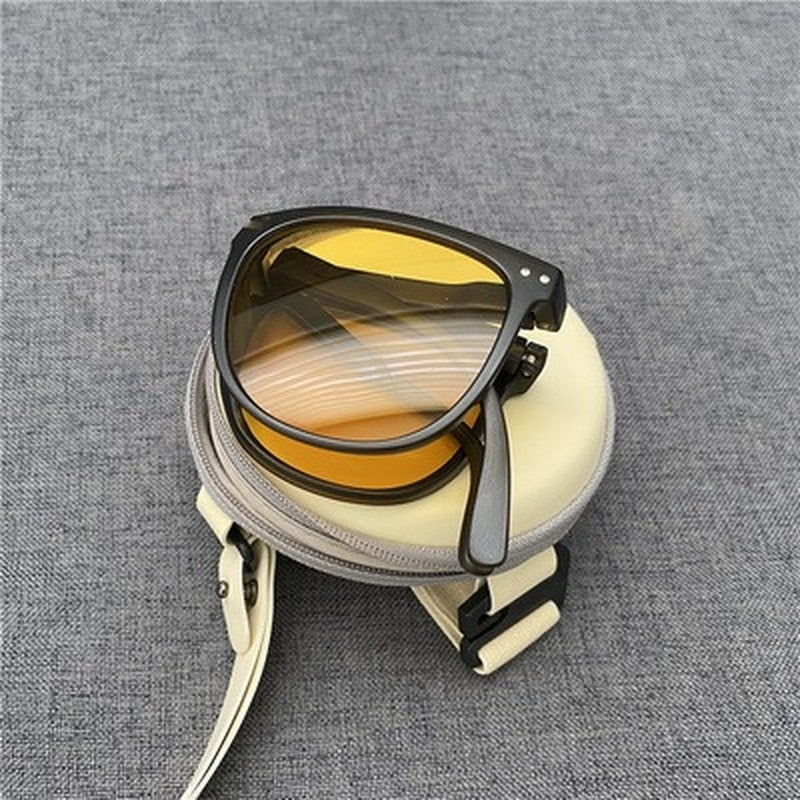 Skanto | Anti-UV Foldable Fashion Flex Clear Vision Sunglasses